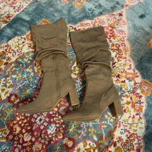 BRAND NEW Knee High Charlotte Russe Heeled Boots